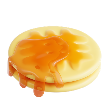 Pancake  3D Icon