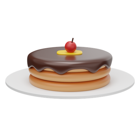 Pancake  3D Icon