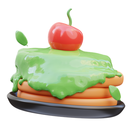 Pancake 3D Icon