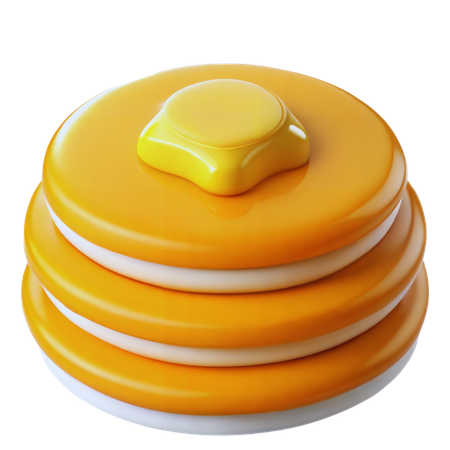 Pancake Stack  3D Icon