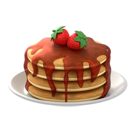 Pancakes  3D Icon