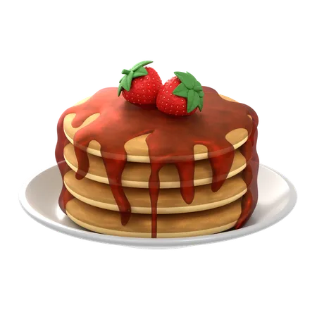 Pancakes  3D Icon