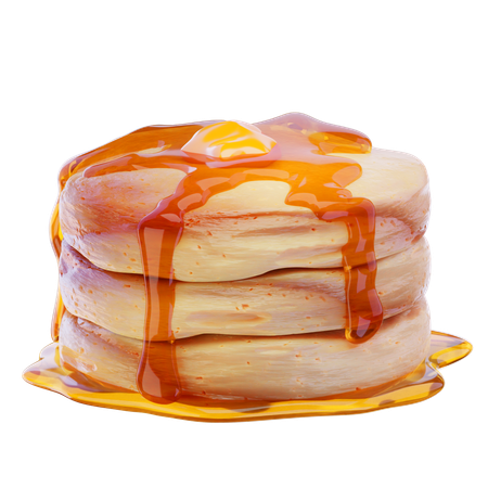 Pancakes  3D Icon