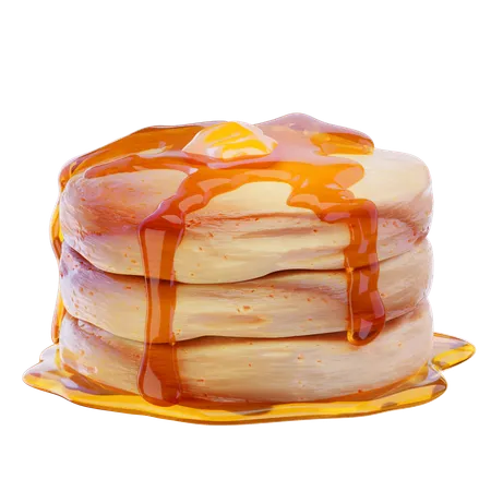 Pancakes  3D Icon