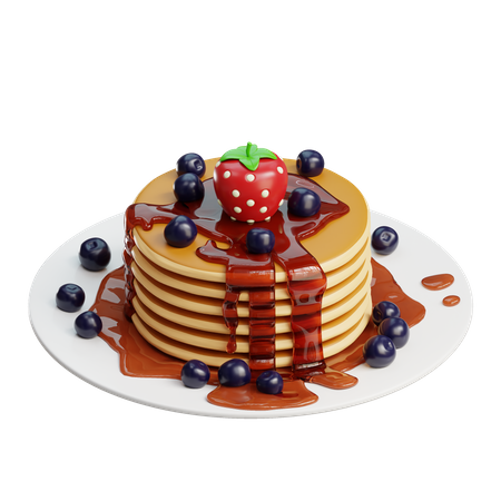 Pancakes  3D Icon