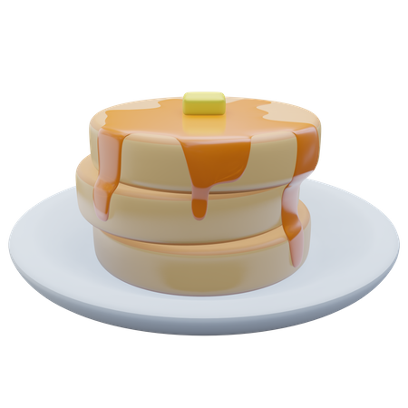 Pancakes  3D Icon