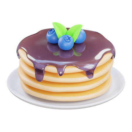 Pancakes  3D Icon