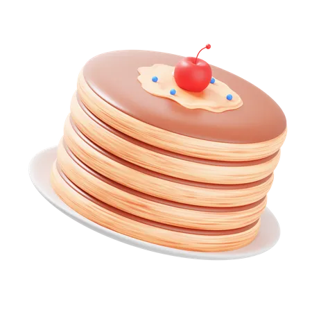 Pancakes  3D Icon