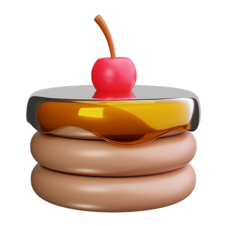 Pancakes Stack  3D Icon