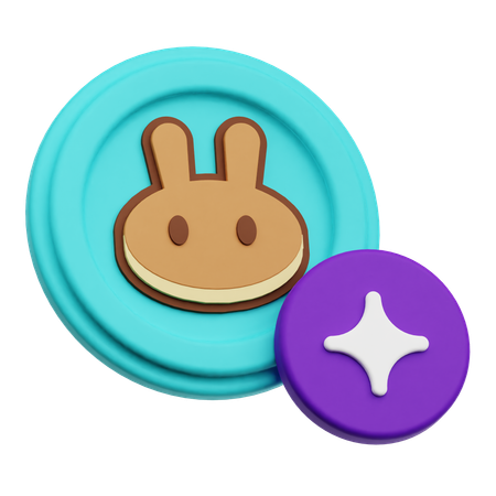 Pancakeswap  3D Icon