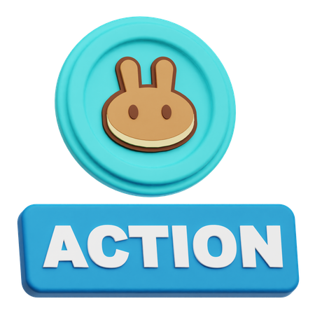 Action d'échange de crêpes  3D Icon