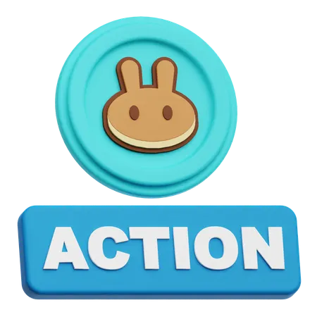 Pancakeswap Action  3D Icon
