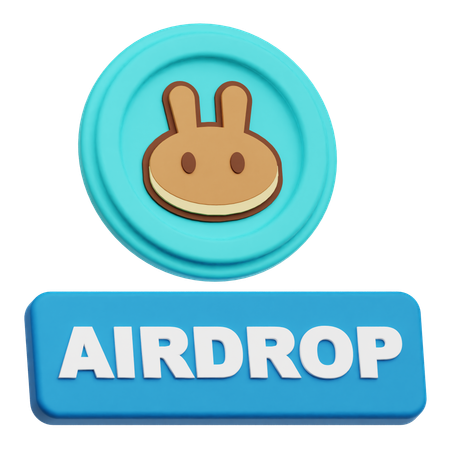 팬케이크스왑 에어드랍  3D Icon