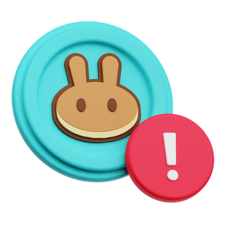 Pancakeswap Alert  3D Icon