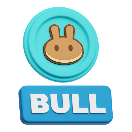 Taureau pancakeswap  3D Icon