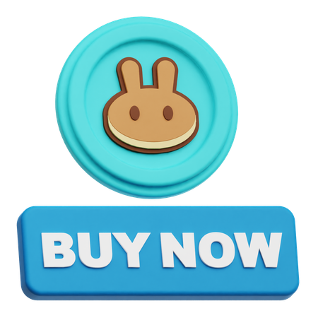 Pancakeswap Buy Now  3D Icon