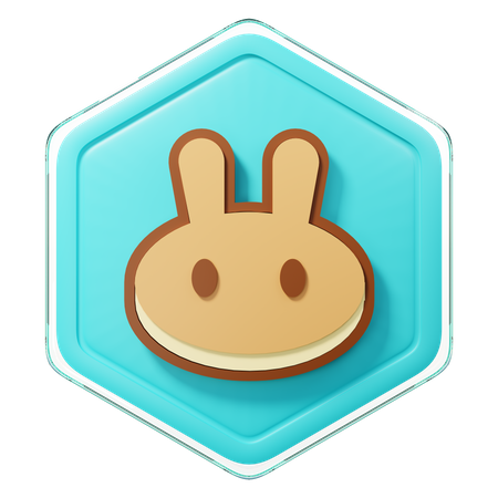 PancakeSwap (CAKE) Badge 3D Illustration