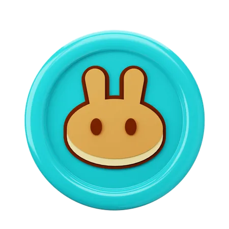 PancakeSwap CAKE Coin  3D Icon