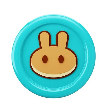 PancakeSwap CAKE Coin  3D Icon