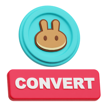 Conversion de pancakeswap  3D Icon