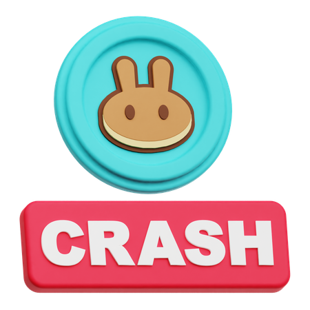 Pancakeswap Crash  3D Icon