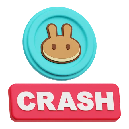 Pancakeswap Crash  3D Icon