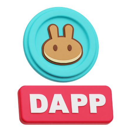 Pancakeswap Dapp  3D Icon