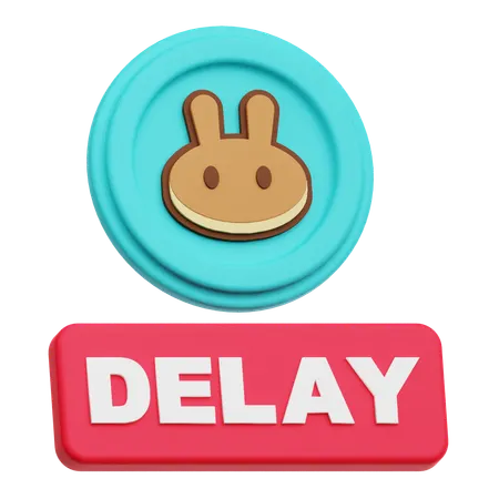 Pancakeswap Delay  3D Icon