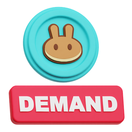 Pancakeswap Demand  3D Icon