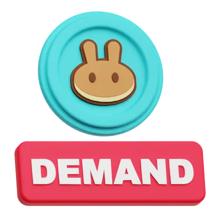 Pancakeswap Demand  3D Icon