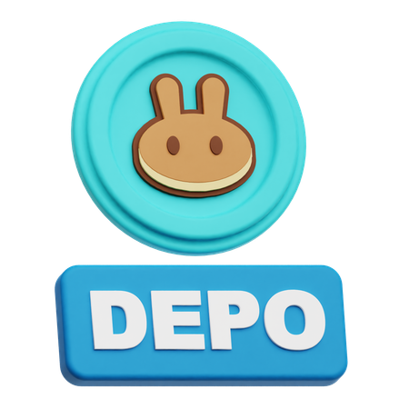 Pancakeswap Depo  3D Icon