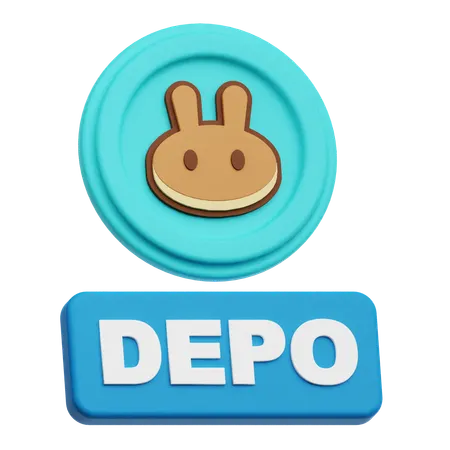 Pancakeswap Depo  3D Icon