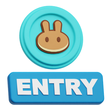 Pancakeswap Entry  3D Icon