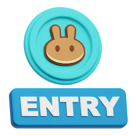 Pancakeswap Entry  3D Icon