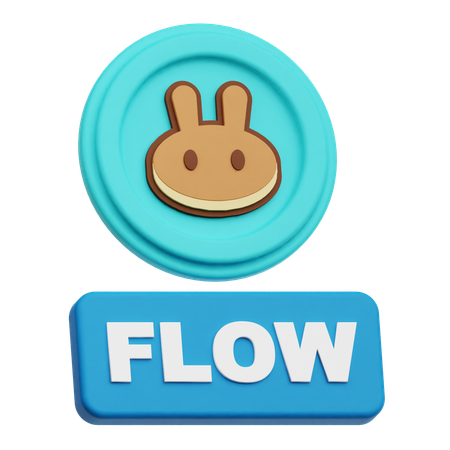 Flux d'échange de crêpes  3D Icon