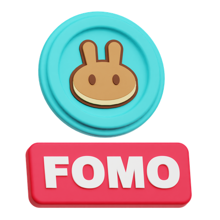 Pancakeswap Fomo  3D Icon