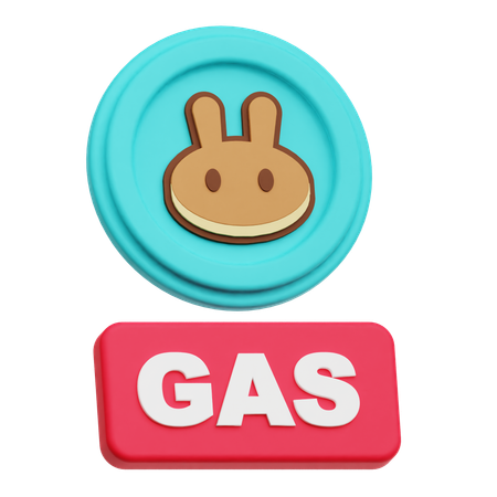 Pancakeswap Gas  3D Icon