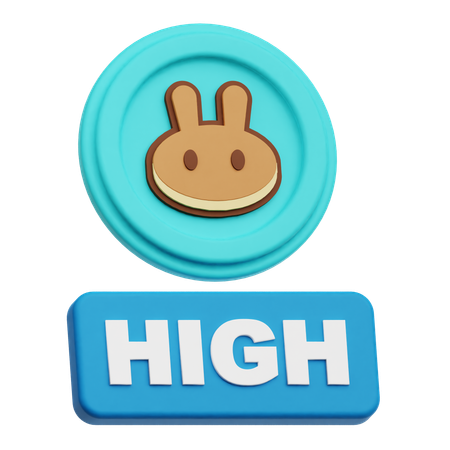 Pancakeswap High  3D Icon