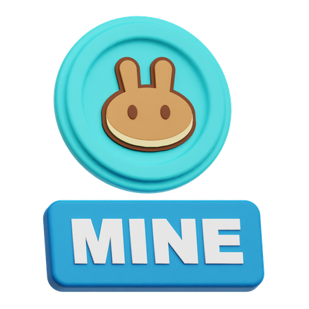 Pancakeswap Mine  3D Icon