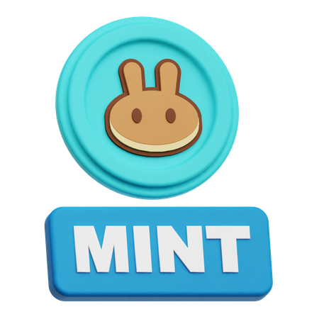 Pancakeswap Mint  3D Icon