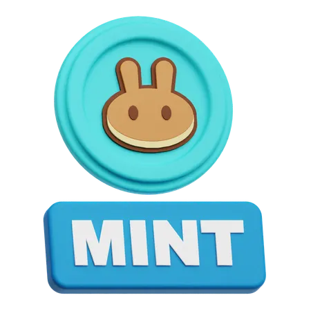 Pancakeswap Mint  3D Icon
