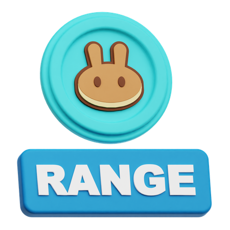 Pancakeswap Range  3D Icon