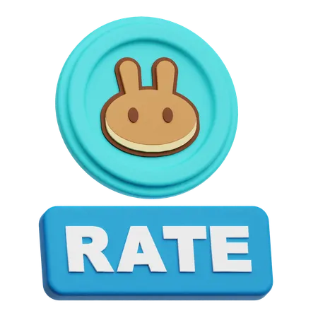 Pancakeswap Rate  3D Icon