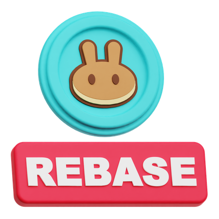 Pancakeswap Rebase  3D Icon