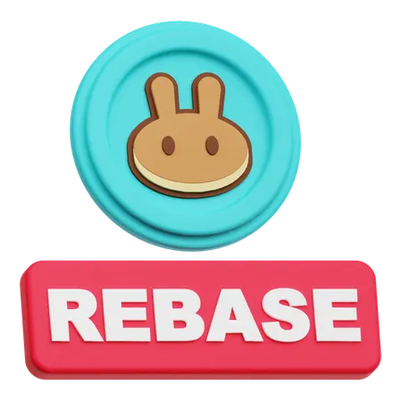 Pancakeswap Rebase  3D Icon