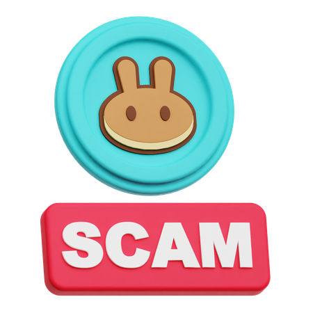 Pancakeswap Scam  3D Icon