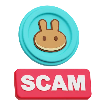 Pancakeswap Scam  3D Icon