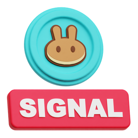 Pancakeswap Signal  3D Icon