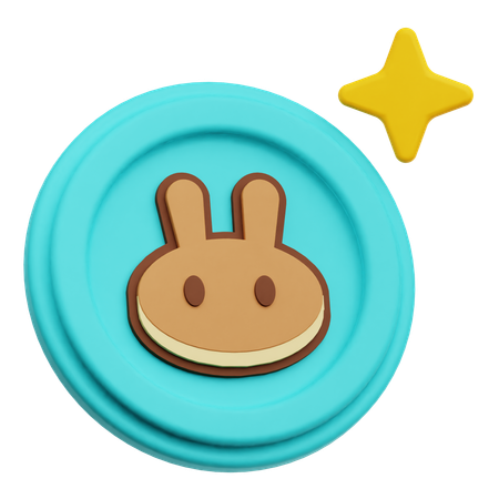 Pancakeswap Token  3D Icon