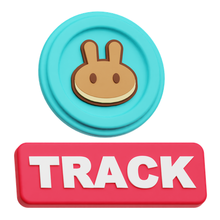 Pancakeswap Track  3D Icon
